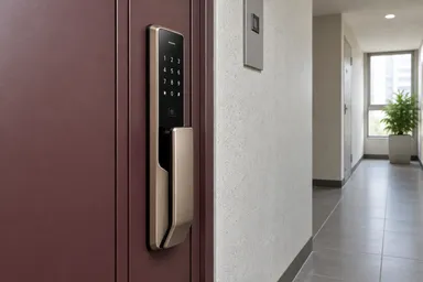 고양 일산동구 산황동 도어락 설치·교체 안내용 디지털 도어락 예시 이미지