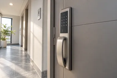 의정부 의정부1동 도어락 설치·교체 안내용 디지털 도어락 예시 이미지