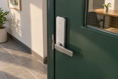 연천 군남면 도어락 설치·교체 안내용 디지털 도어락 예시 이미지